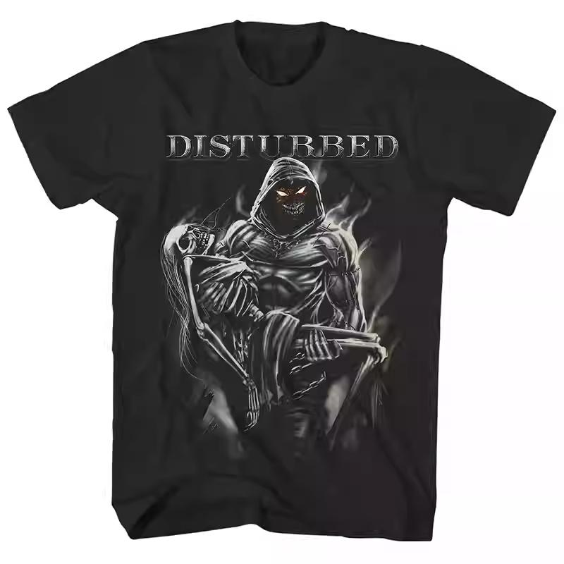 Summer Fashionable Skull Graphic Men's Tees Top Streetwear Round Neck T-shirt Outdoor Casual Plus Size Women Clothing