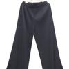 Shiz Madam Fit Art Silket Touch Side Split Pleats Pants P91995