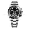 שעון קוורץ Laojia Daytona שלוש עיניים שש מחוגים רצועת פלדה עדינה סרט דבק מוצרי שעון