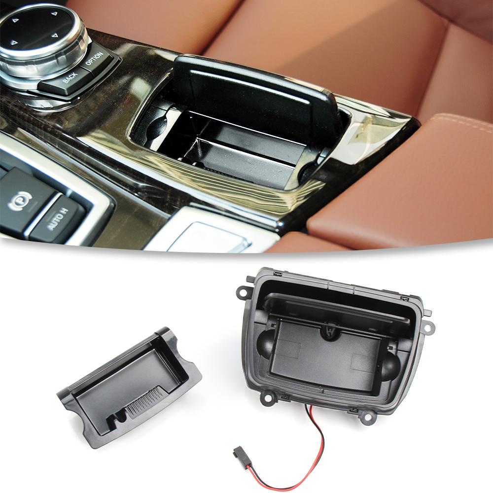 OE 51169206347 Auto Mittelkonsolen Aschenbecher Box Abdeckung Für BMW 5er F10 F11 F18 520i 523i 525i 2010-2017 Direkter Ersatz