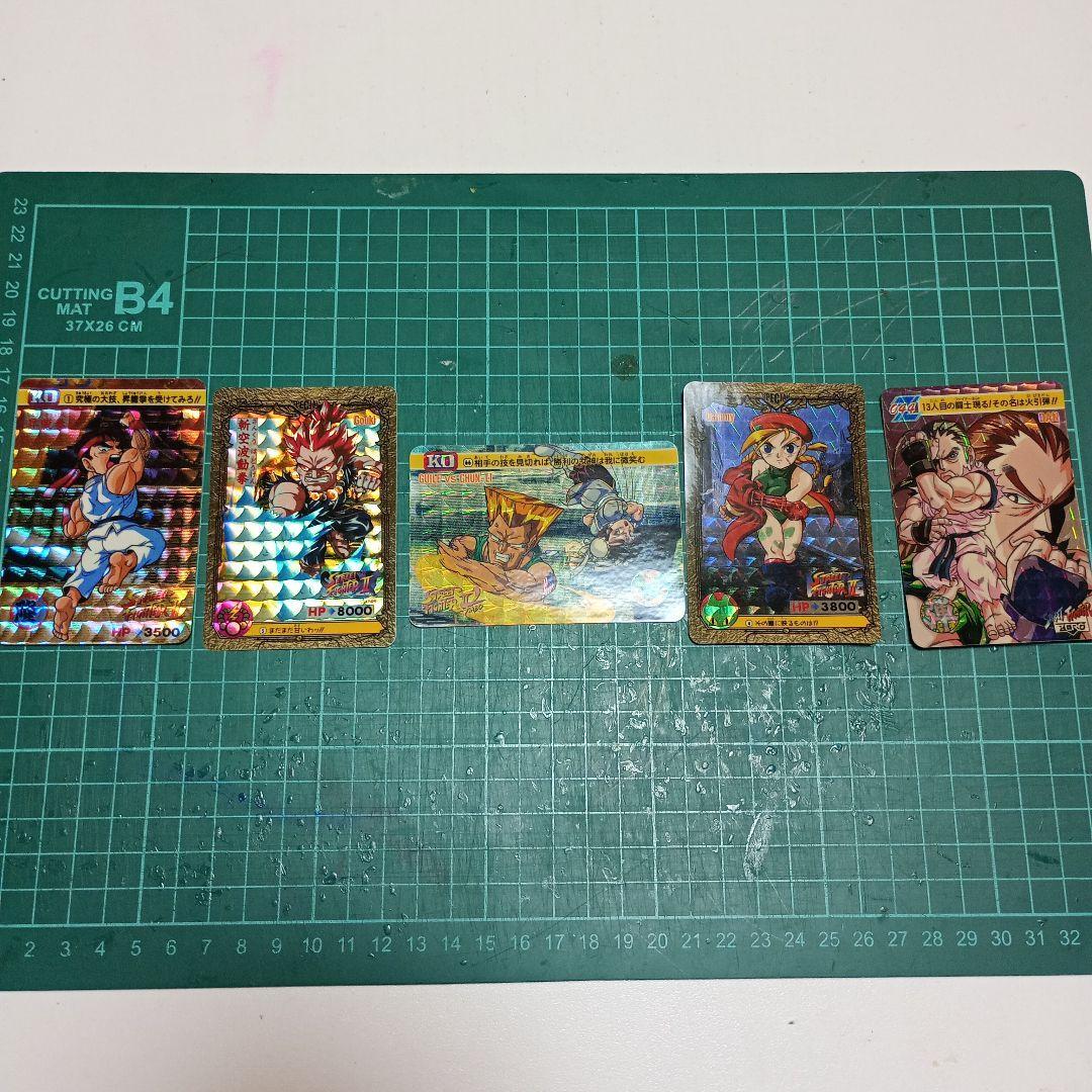 Street Fighter Carddass Ryu Dan 5-piece set