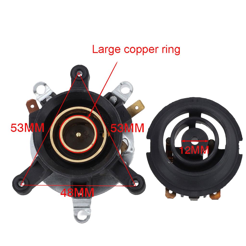 1 Set Wasserkocher Zubehör Basis Thermostat Temperaturschalter Stecker Wasserkocher Reparatur Ersatzteile