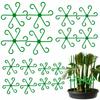 8PCS Reusable Adjustable Plant Support Stakes Anti-Toppling for Indoor Outdoor Garden Hydroponic Plant Care Use