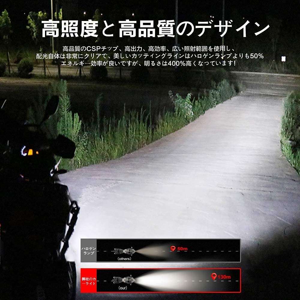 P15D LED Headlight, PH7, Ultra Brightness, For Motorcycles, Hi/Lo Switching, P15D-1, LED Headlight, DC12V-80V,