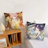 Gra Honkai Star Rail Kreskówkowa poszewka na poduszkę Poszewka na poduszkę Dekoracja Pokój Dom Sofa salon Biuro Samochód Skandynawska Prostota