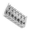 Fixed Guitar Bridge Brass Chrome Guitar Bridge Replacement Tool Accessories for Instrument Maintenance