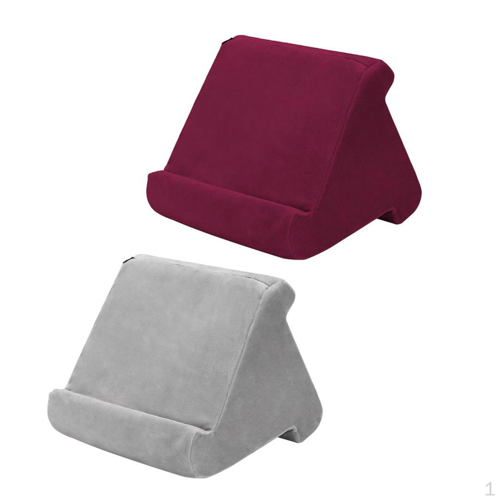 Tablet Pillow Holder Multi-Angle Phone Support Book Rest Stands, 2pcs