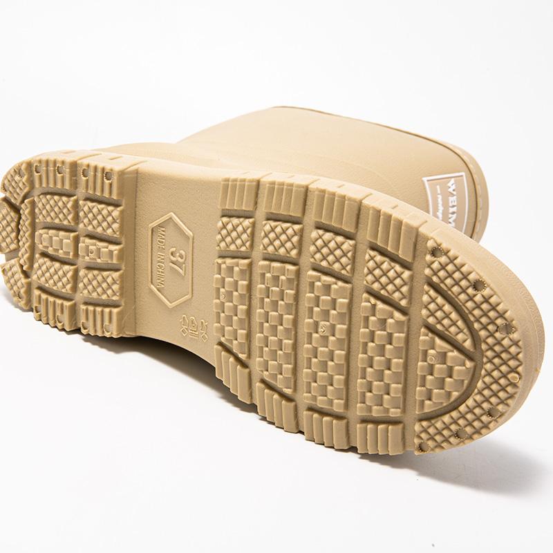 Stylish And Trendy Rain Boots For Summer: Medium-cylinder Waterproof And Wear-resistant Water Shoes For Adult Women