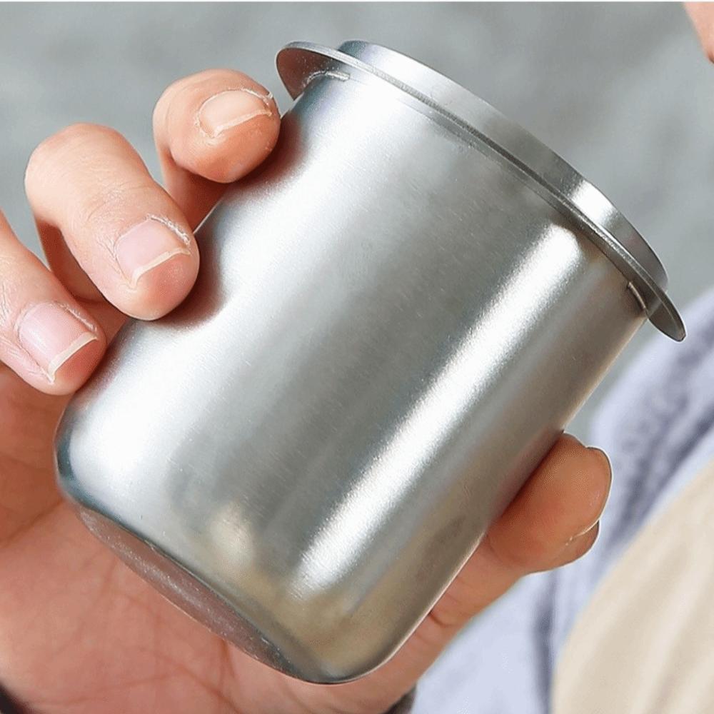 Flat Bottom Espresso Measuring Cup 304 Stainless Steel Barista Tool  Coffee Machine Accessories