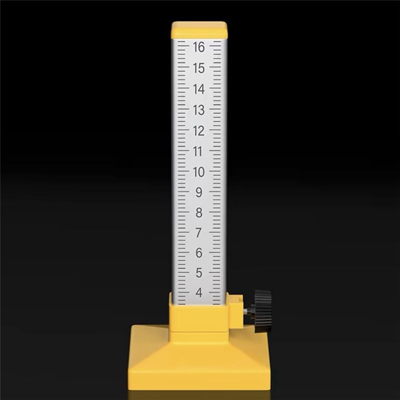 AEE2-2PC Woodworking Equal Height Ruler Positioning Horizontal Elevation Ruler Double-Sided Scale  Tile Special Tool