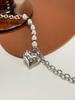1 Pc Stainless Steel Dainty Zircon Bracelet Trendy Heart Zircon Bracelets 18K Gold Plated Heart Charm Bracelets Women Zircon Gift