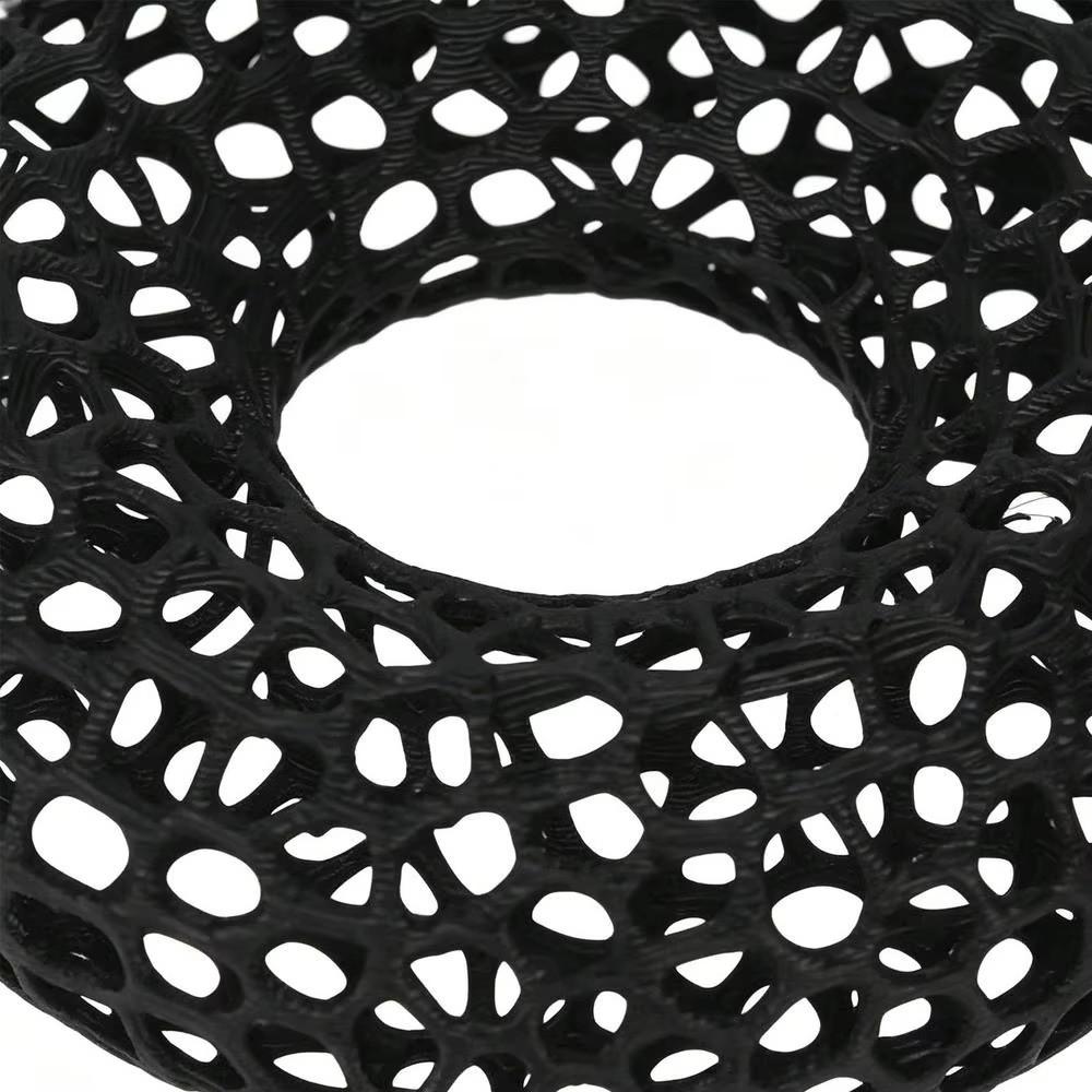 Hollow Round Aquarium Fish Shelter 3D Printed Fish Tank Cave Aquatic Animal Hiding