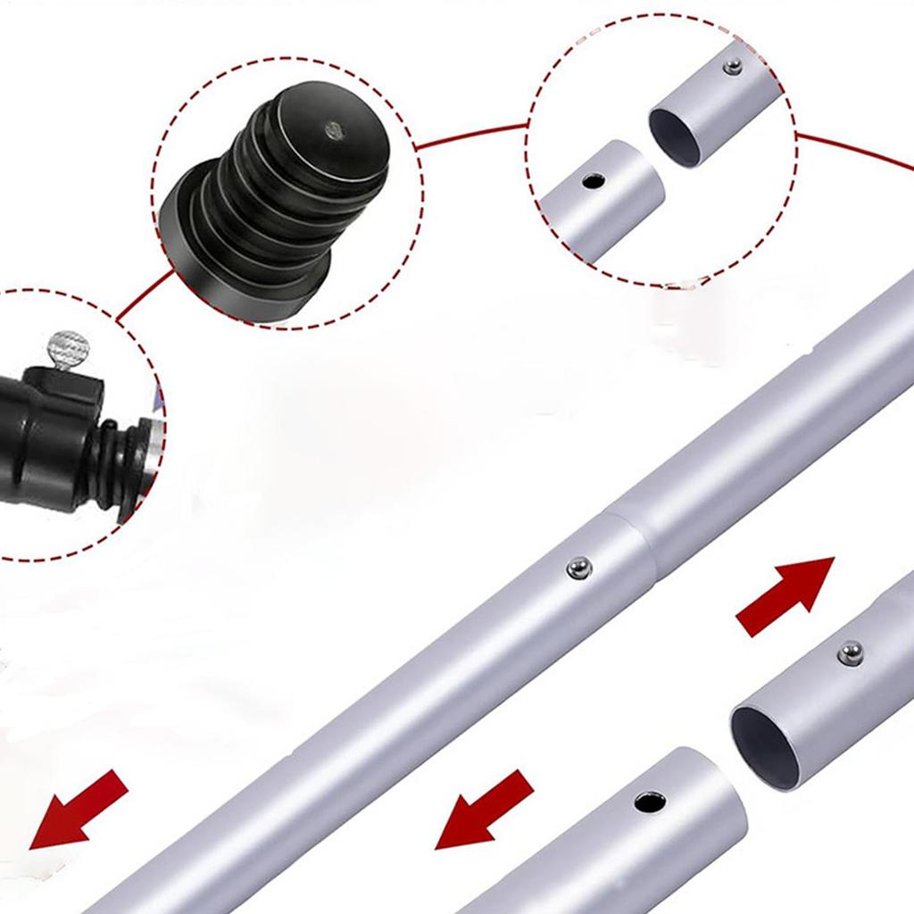 Light Bulb Changer 13FT Household Light Removal Tool With Basket And Suction Cup Telescopic Bulb Changer For Indoor Chandelier