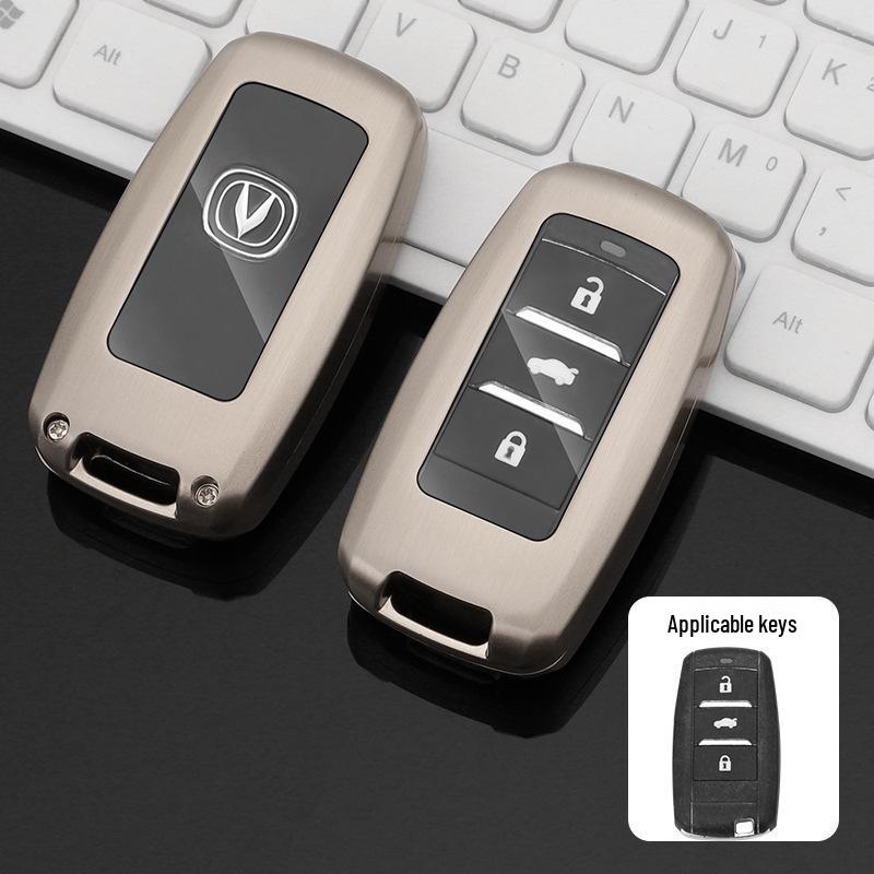 Changan CS85 Coupe Key Case for Older Models: CS35 Plus & CS95 - Unisex Full-Cover Shell with Buckle