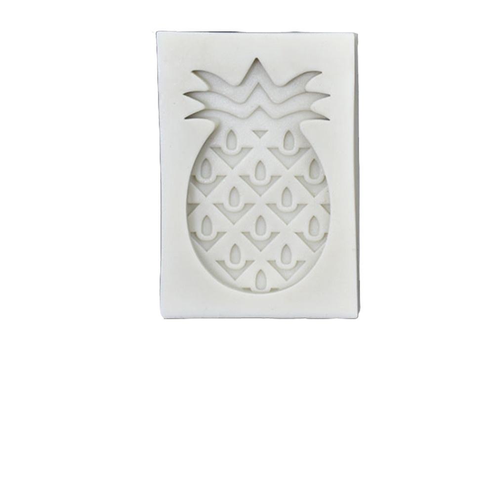 4pcs/set Summer Party Coconut Tree Watermelon Pineapple Silicone Molds Turtle Leaf Chocolate Candy Fondant Cake Decorating Tools