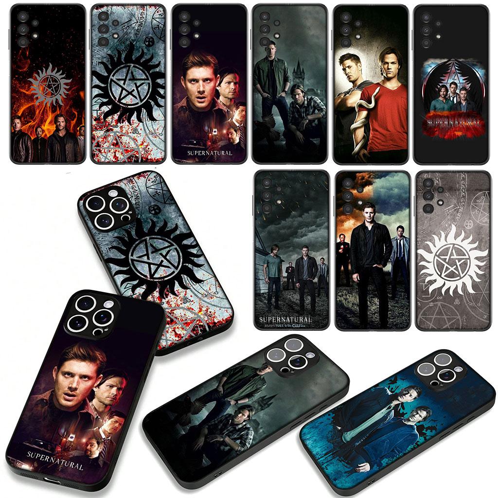 Cover for Apple iPhone 16 15 14 Plus 13 12 Mini 17 Pro Max + ProMax 16E Air 16+ 15+ Coque Phone Case Poster S-Supernaturals TV