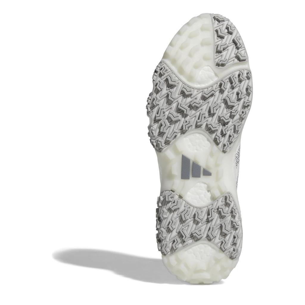 Adidas Men's Code Chaos 22 LVL61 Golf Shoes, Spikeless, GX3932, White/Silver Metallic/Grey Two, 2022 Model, Authentic Japanese Product, Size 30.5