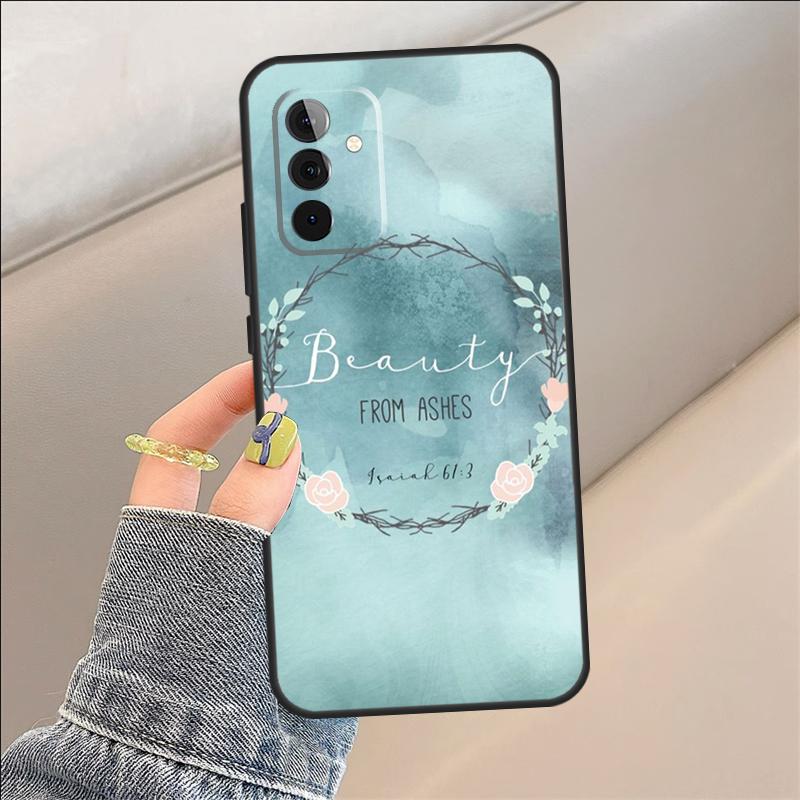 

Христианский футляр для Библии для Samsung Galaxy A35 A15 A55 A53 A33 A13 A36 A56 A26 A16 A22 A32 A52 A54 A34 A05 A06 For Samsung A12