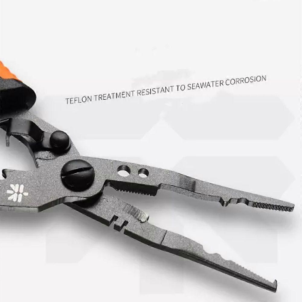 Multifunctional Fishing Pliers,Upgraded Muti-Function Hook Remover and Split