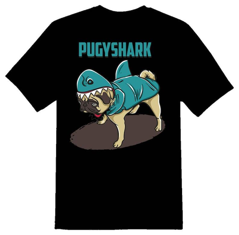 Pugyshark Tee Shirt 140
