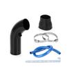 3" 76mm Universele Aluminium Auto Luchtinlaat Pijp Kit 3 Inch Raceauto Koude Luchtinlaat Aluminium Pijp Luchtfilter