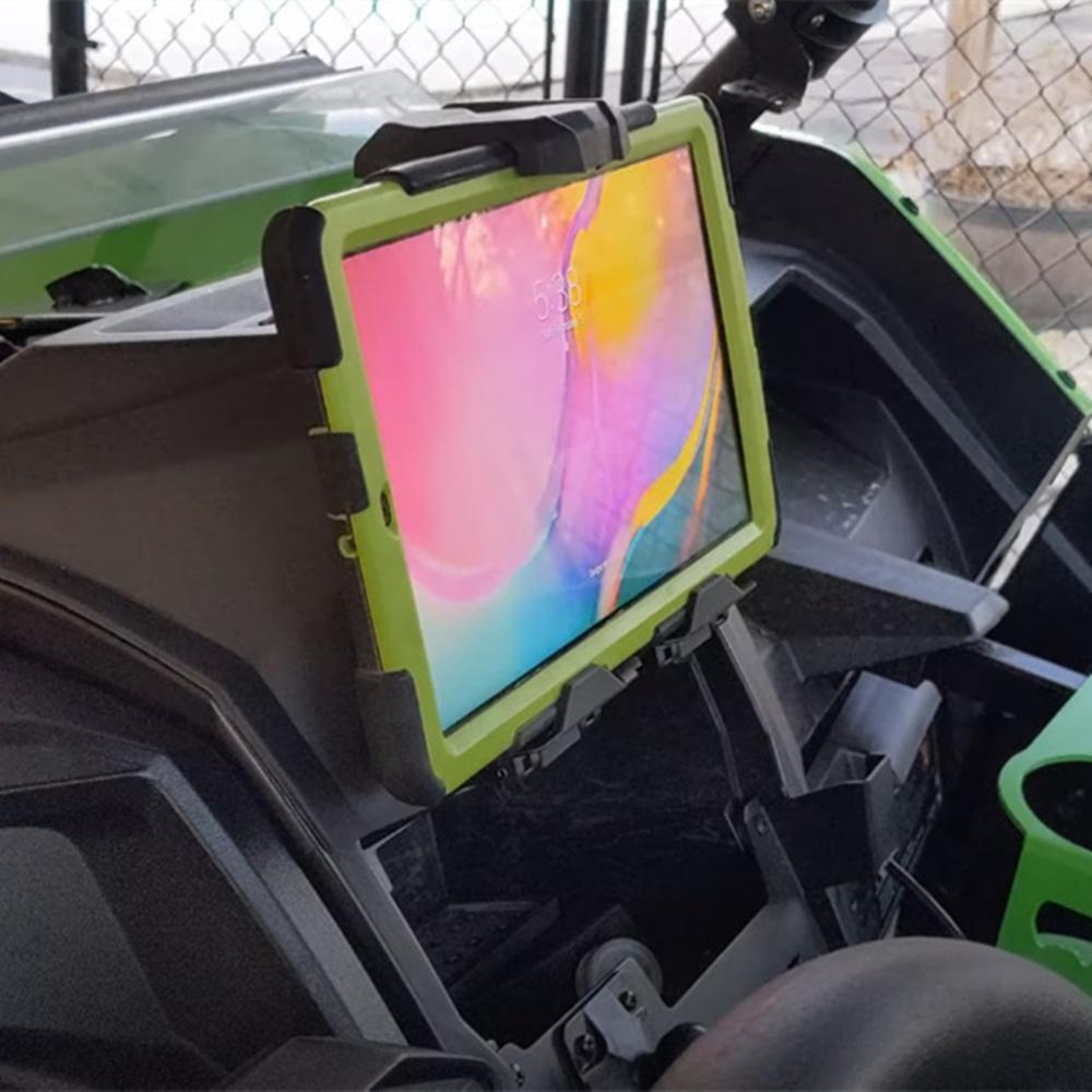 Electronic Tablet Device Holder w/ Storage Box For 20-23 Kawasaki Teryx KRX 1000