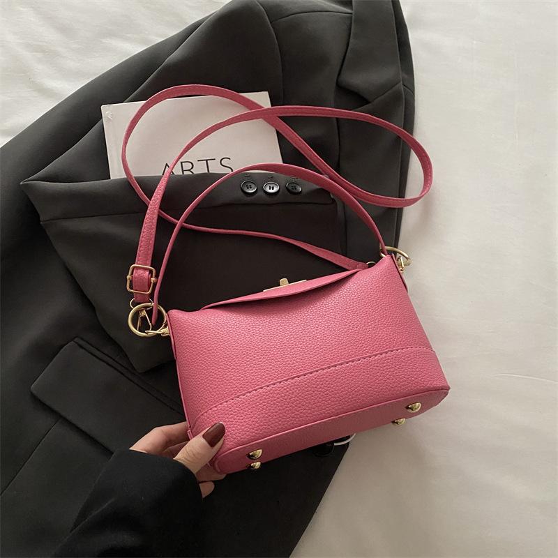 Sense niche design bag women's 2025 new foreign style fashion bucket bag super fire versatile shoulder messenger bag