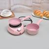 Baby Food Cookware Set: Mini Flat-Bottomed Frying Pan, Induction Milk Pot, Detachable Small Fry Pan