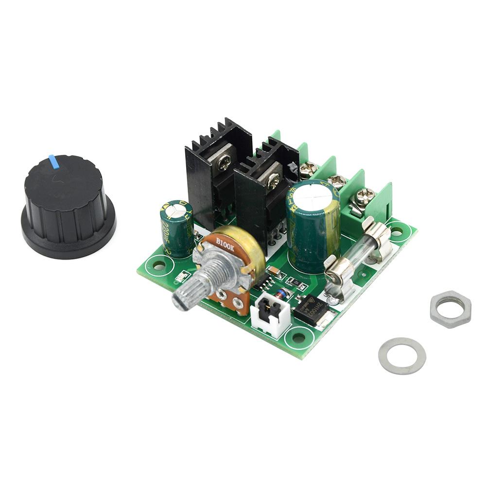 

1Pcs DC 12V-40V 10A 400W PWM DC Motor Pump Regulator High Power Controller Speed ​​Controller 9V 12V 24V 36V With Knob Switch