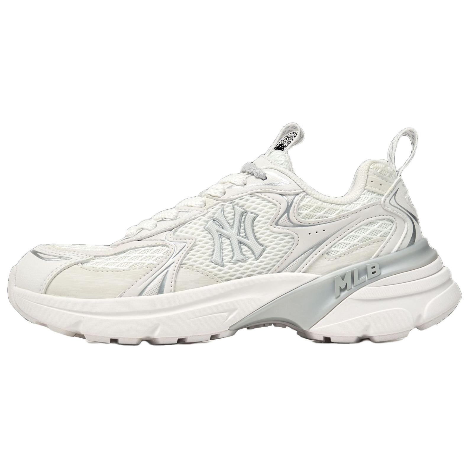 

MLB Curve Runner Speed Textile, Synthetic Leather, Leather Low top Casual Shoes Unisex White 3ARNCS16N-50WHS 39