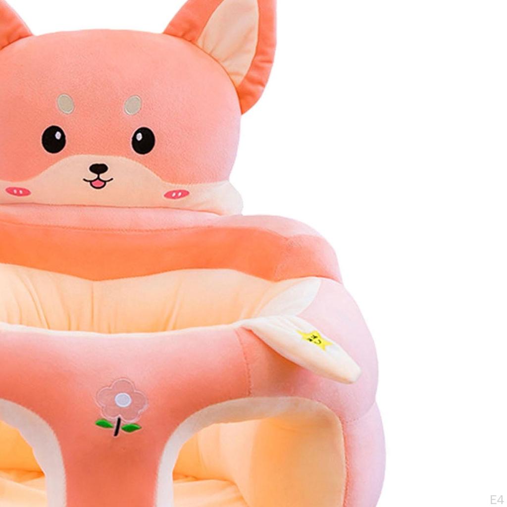 Sitzstütze für Babys, Sitzen lernen, vielseitig, Cartoon für Mädchen Jungen Geschenk, grün