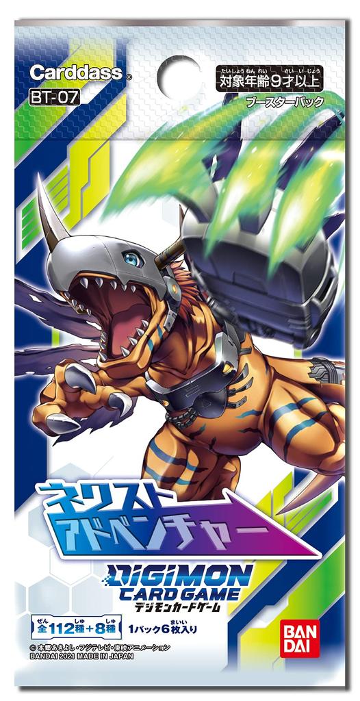 BANDAI Digimon Card Game Next Adventure Booster Pack (BOX) [BT-07]