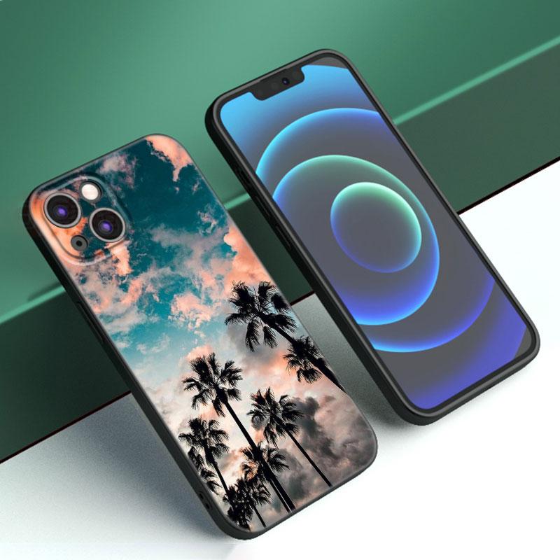 Summer Beach Sunset Sea Phone Case For iPhone Samsung Galaxy Redmi Xiaomi Oppo OnePlus Note S A 7 8 9 10 11 12 13 14 20 21 22 23 53 54 Pro Max Ultra