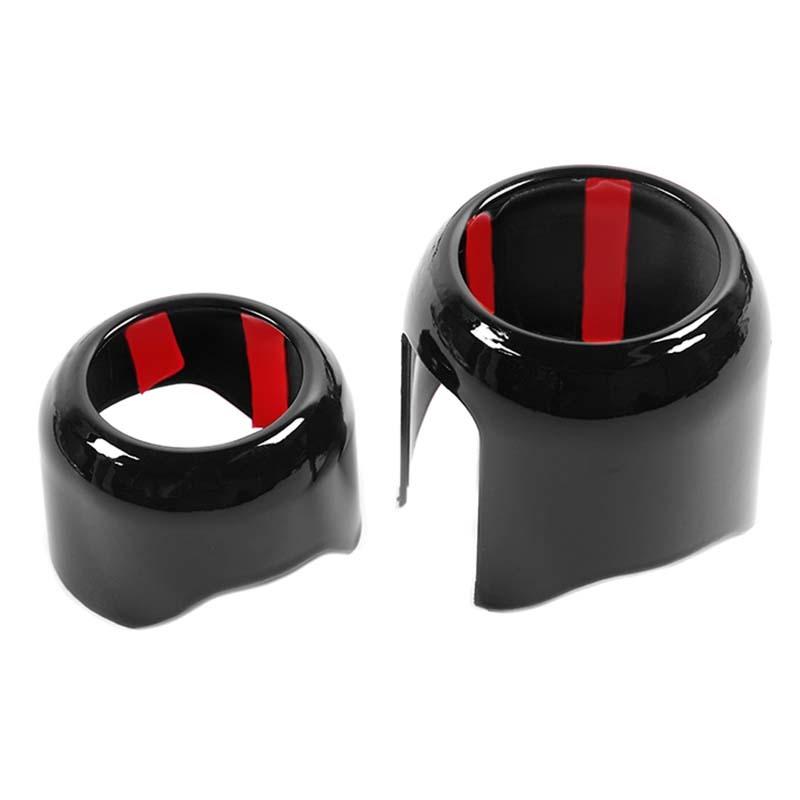 Car 4WD Gear Head Decoration Cover Stickers For Jeep Wrangler JL for JT Gladiator 2018 Up ABS Interior Accessories