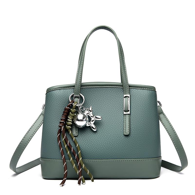 Women's Bag Women's New Soft Leather Portable Shoulder Crossbody Going Out Commuting Mother Bag