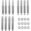 Chainsaw Chain Sharpener Manual Set 12PCS With Multiple Grinding Heads 4mm 48mm 55mm For Various Chainsaw Models