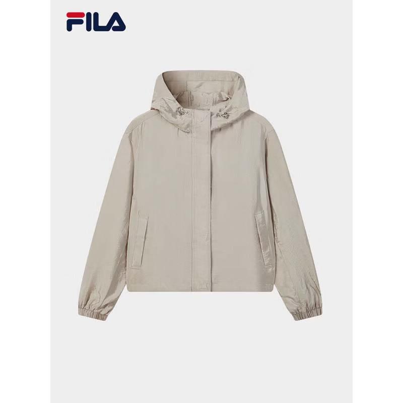 FILA Women s Casual Hooded Woven Jacket XL