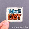 Letters Slogan Embroidery Patch Iron On Embroidery Patches For Clothing Thermoadhesive Patches On Clothes Book Lover Patch Decor