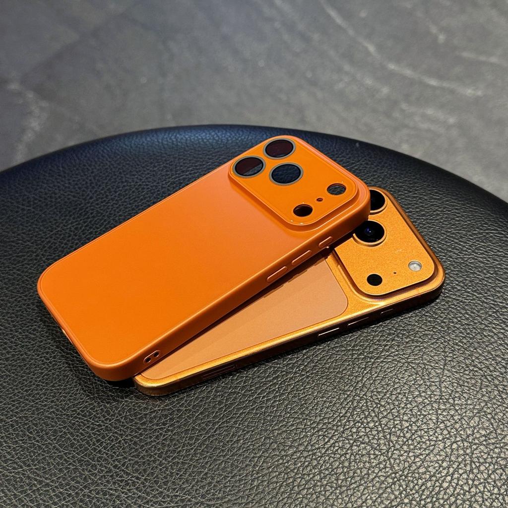 Instantly Enlarged Window for Apple 17promax Phone Case AG Matte for IPhone 16 All Inclusive Anti Fall Protective Case