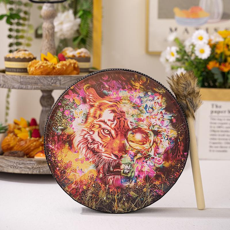 Bohemian Shaman Drum Siberian Sun Muse Drum Handmade Shaman Nick Drum Beating Decorative Drum