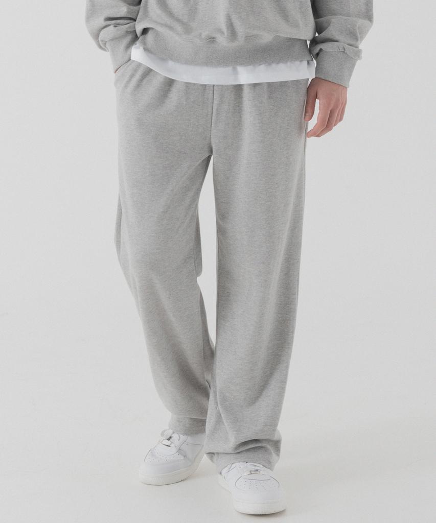 PIANER Essential Semi-Wide Sweatpants (Melange)