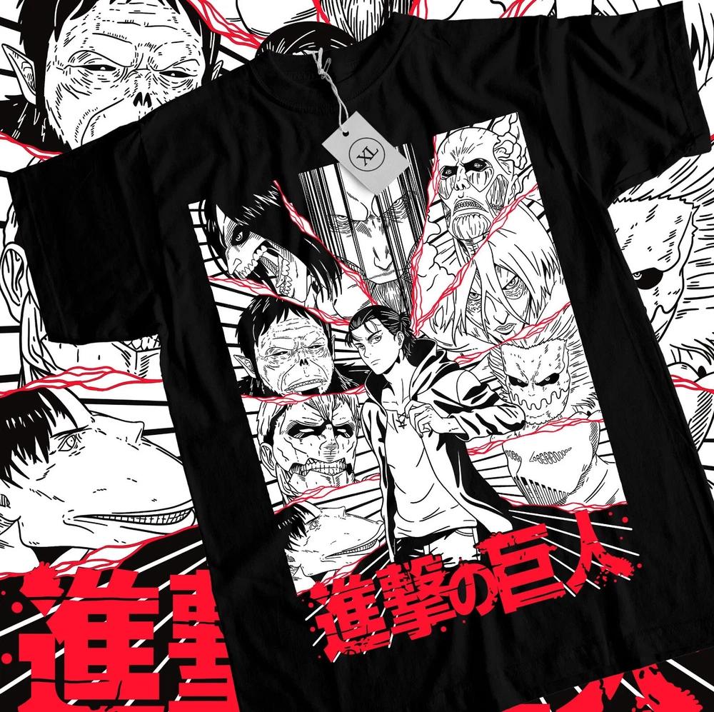 Shingeki No Kyojin TShirt Attack On Titan Levi Shirt Anime Aot Unisexga Shirt S