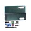 For Z Fold F900 Battery Door Back Cover Replacement (Black,Silver)