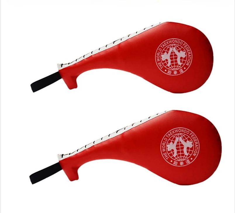 1-2pcs Boxing Training Pads Durable Taekwondo Foot Target Children Martial Arts Muay Thai Boxing Accessories Foot Kickboxing