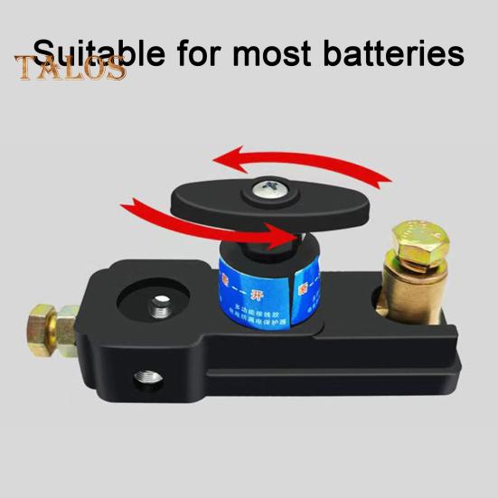 Battery Disconnect Isolator Switch Car Battery Power-off Cut Off Switch 12V 24V Universal Terminal Anti-Leakage Isolator Switch Prevents Drain