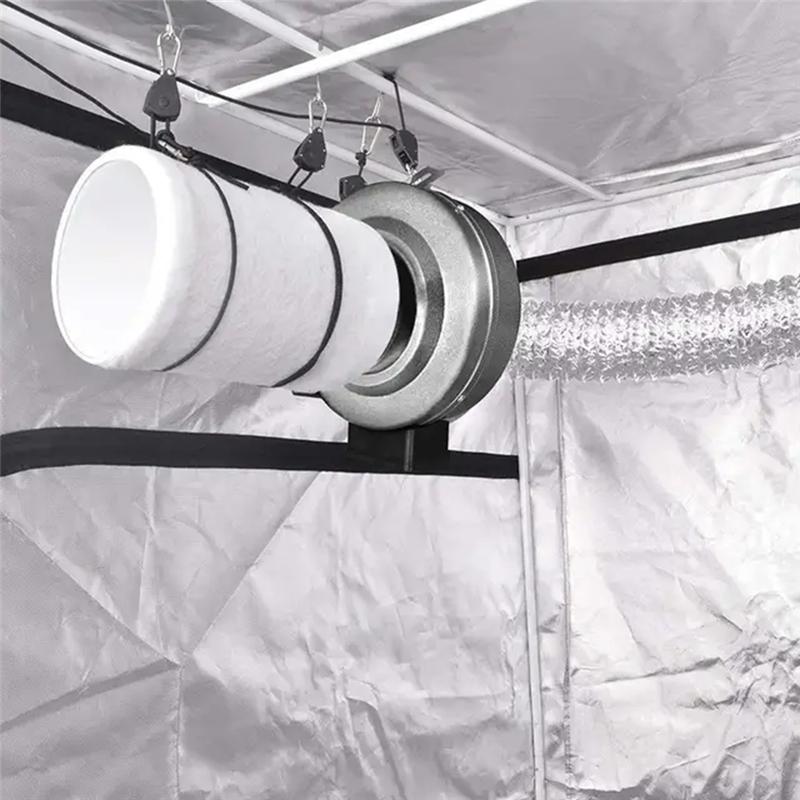 

4 Inch Air Carbon Filter With Charcoal Air Purifier Grow Tent Kits Odor Control Ventilation як показано кольору