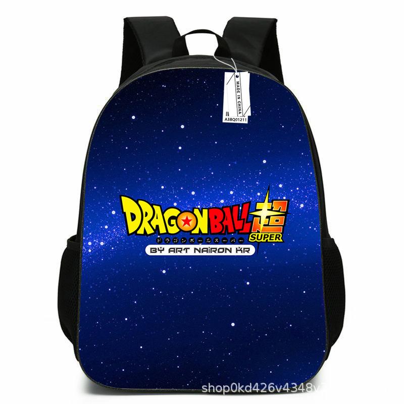 Dragon Ball Animation Cartoon School Bag Elementary and Secondary School Backpack Backpack Large Capacity Wukong Backpack
