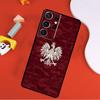 Polen Fahne Handyhülle Für Samsung Galaxy S24 Ultra S25 Ultra S9 S10 S20 S21 S22 S23 Plus S24 FE Hülle