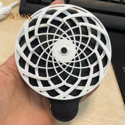 Stress Relief Spiral Toy 3D Printed Toy Pocket Size Fidget Toy Relaxation Rotating Wheel Concentration Enhancing Toy