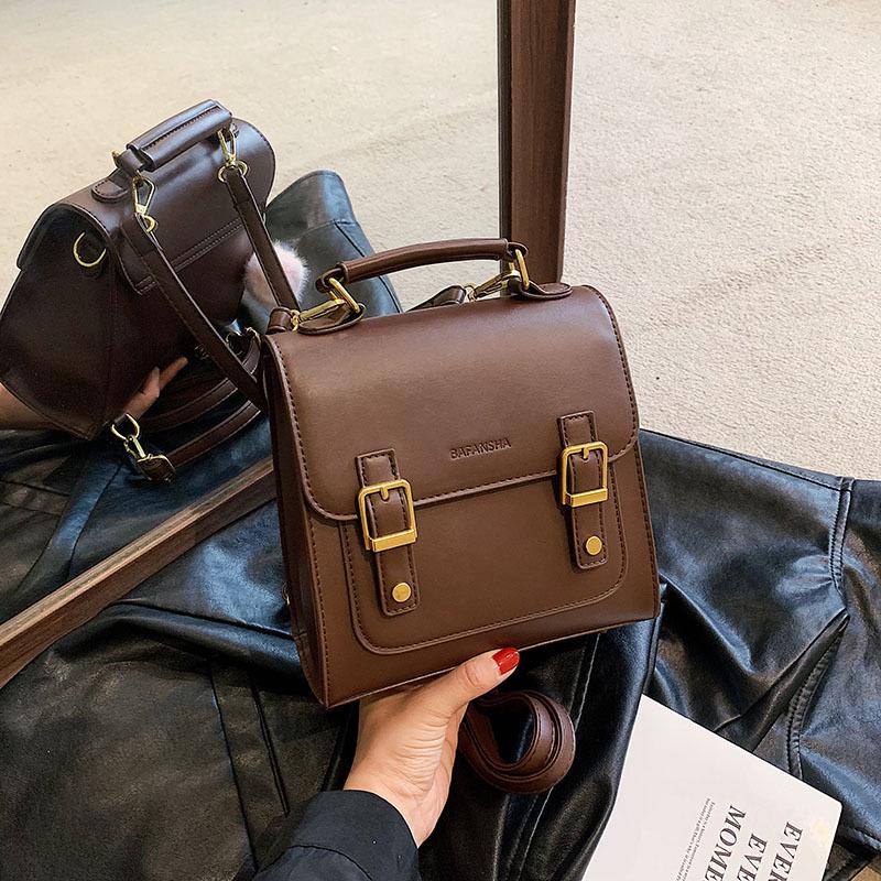 

Korean Style Women s 2023 Retro Backpack: Versatile, Simple, and Chic Crossbody Bag